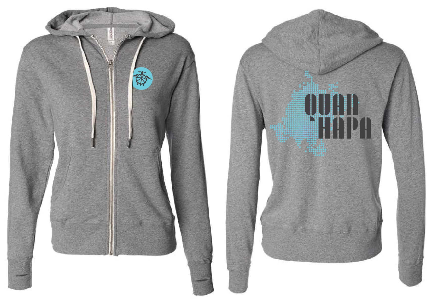 Quan Hapa Zip-Up Hoodie (Pre-Order)